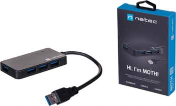 NATEC Hub USB 3.0 Moth