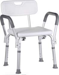 Timago Shower stool with backrest and