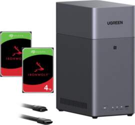 UGREEN DH2300 Bundle mit 2x Seagate