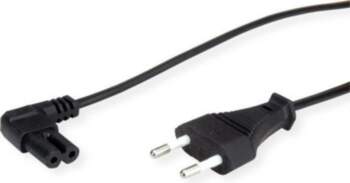 Value Euro Power Cable, 2pin,