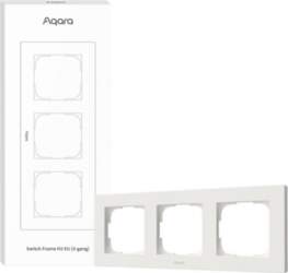 Aqara Switch Frame H2 EU, 3-vietīgs