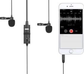 Boya mikrofons BY-M1DM Dual Lavalier