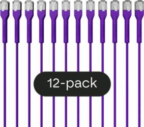 Broadbe Slim Patch Cable 10G Purple