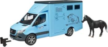 Bruder 02674 MB Sprinter Tiertransporter mit