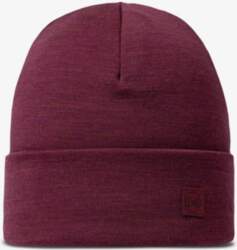 Buff Midweight Merino Wool Hat Red