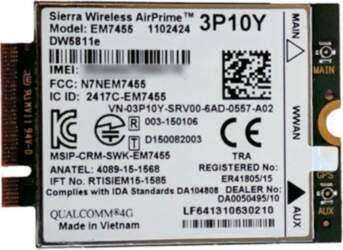 Dell Wireless 5811E 4G LTE modems