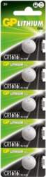 GP LITHIUM BUTTON CELL CR1616