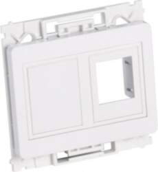Lanview Wall plate 2 x keystone