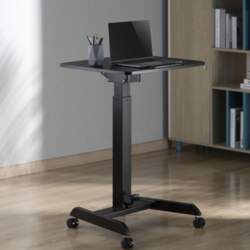 Maclean Laptop Table, Height Adjustable, for