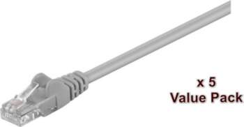 MicroConnect U/UTP CAT5e 15M Grey 5