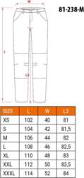 NEO TOOLS HD Slim Work Trousers