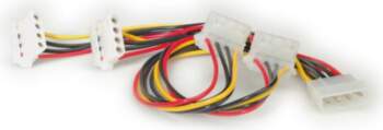 Roline Internal Y-Power Cable, 4-Pin