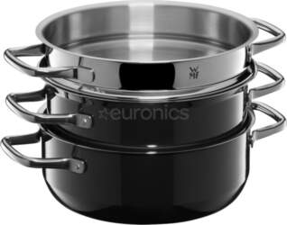 WMF Fusiontec Compact, 3 priekšmeti, melna