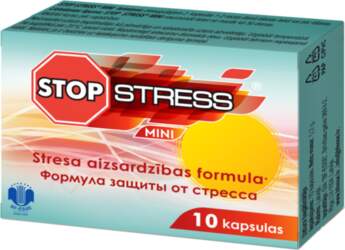 STOP STRESS Mini  kapsulas, 10 gab
