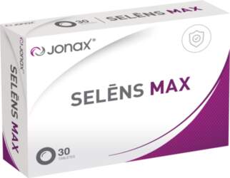 JONAX Selēns Max tabletes, 30 gab