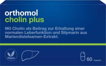 ORTHOMOL Cholin Plus kapsulas, 60 gab