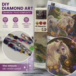 DIY 5D Dimanta mozaīkas komplekts "