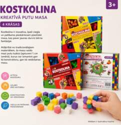 Kostkolina – Kreatīvā Putu Masa (4