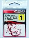 Owner J-Light Offset Hook 5109 #02
