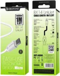 USB vads BOROFONE BX14 microUSB vads