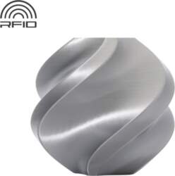 Bambu Lab PLA Silk+ Sudraba Filaments