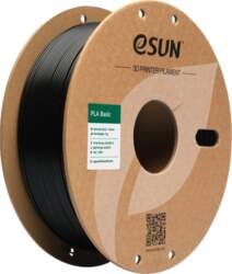 ESUN PLA Basic Melns Filaments BLACK