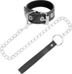 Darkness Penis Ring With Strap