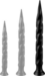 Darksil Long Tail Dildo Black 55