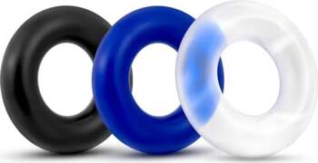 Lovetoy X-Basic Donut Rings 3-pack