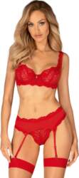 Obsessive Amor Cherris 3-pcs Set Red