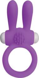 Pipedream Neon Rabbit Ring Purple