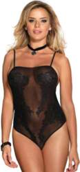 Subblime Floral Pattern Teddy - S/M