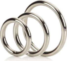 Cal Exotics Silver Ring 3-pcs Set