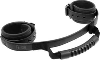 Fetish Submisive Cuffs With Puller