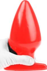 I Love Butt Fat Plug Red