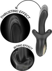 Intense Powerful Vibrator With Thrusting &