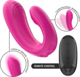 Intense U-shaped Stimulator & Vibrator With