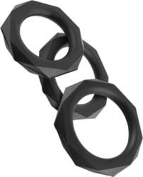 Pipedream Fantasy C-Ringz Silicone Stamina Set