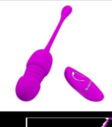 Pretty Love Callieri Remote Thrusting Egg
