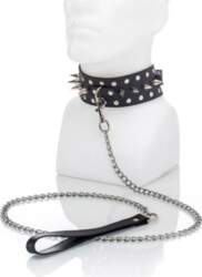 Zenn Spiked Collar With Leash