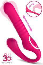Action Strapless Strap-On Thrusting & Waving