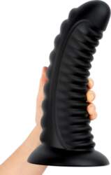 Buttr Double Ribbed Butt Plug 26