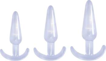 NMC Triple Tapered Plug Set Clear