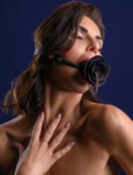 Taboom Rose Ball Gag With Plug