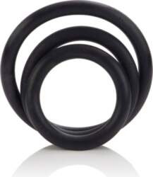 Cal Exotics Black Rubber Ring Set