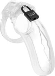 Lockdown Chastity Cage Clear Large