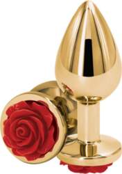 NS Novelties Rose Buttplug Medium Red
