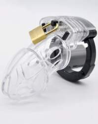 Slave4Master Edge Cock Cage Clear