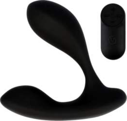 Vergite Prostatic Vibrator With Remote Black