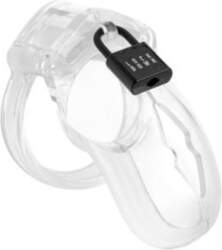 Lockdown Chastity Cage Clear Small